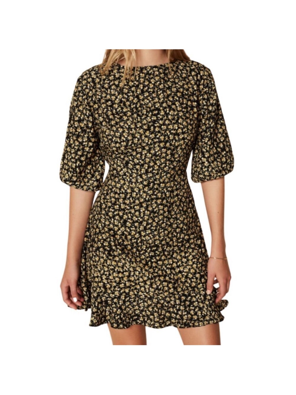 Faithfull the brand floral mini dress